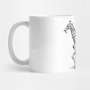 Giraffe Print Mug